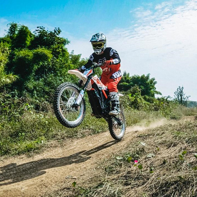 74V 43AH 12.5KW APOLLO RFN Ares Rally Pro Adult Apollo Dirt Bike Off Road Pit Electric Dirt Bike Racing